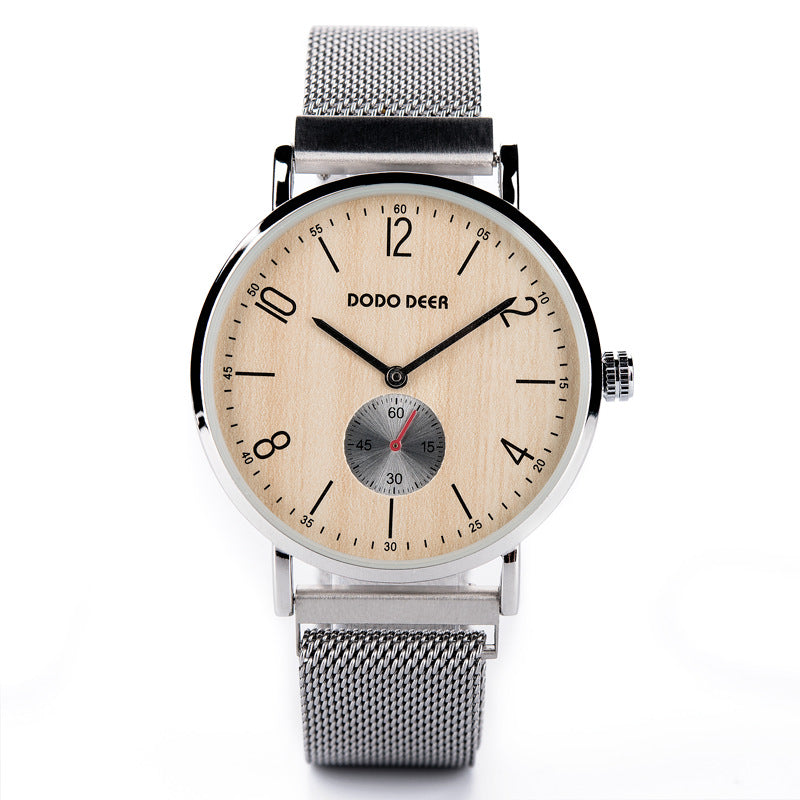 Wooden Dial Fashion Dimple watch