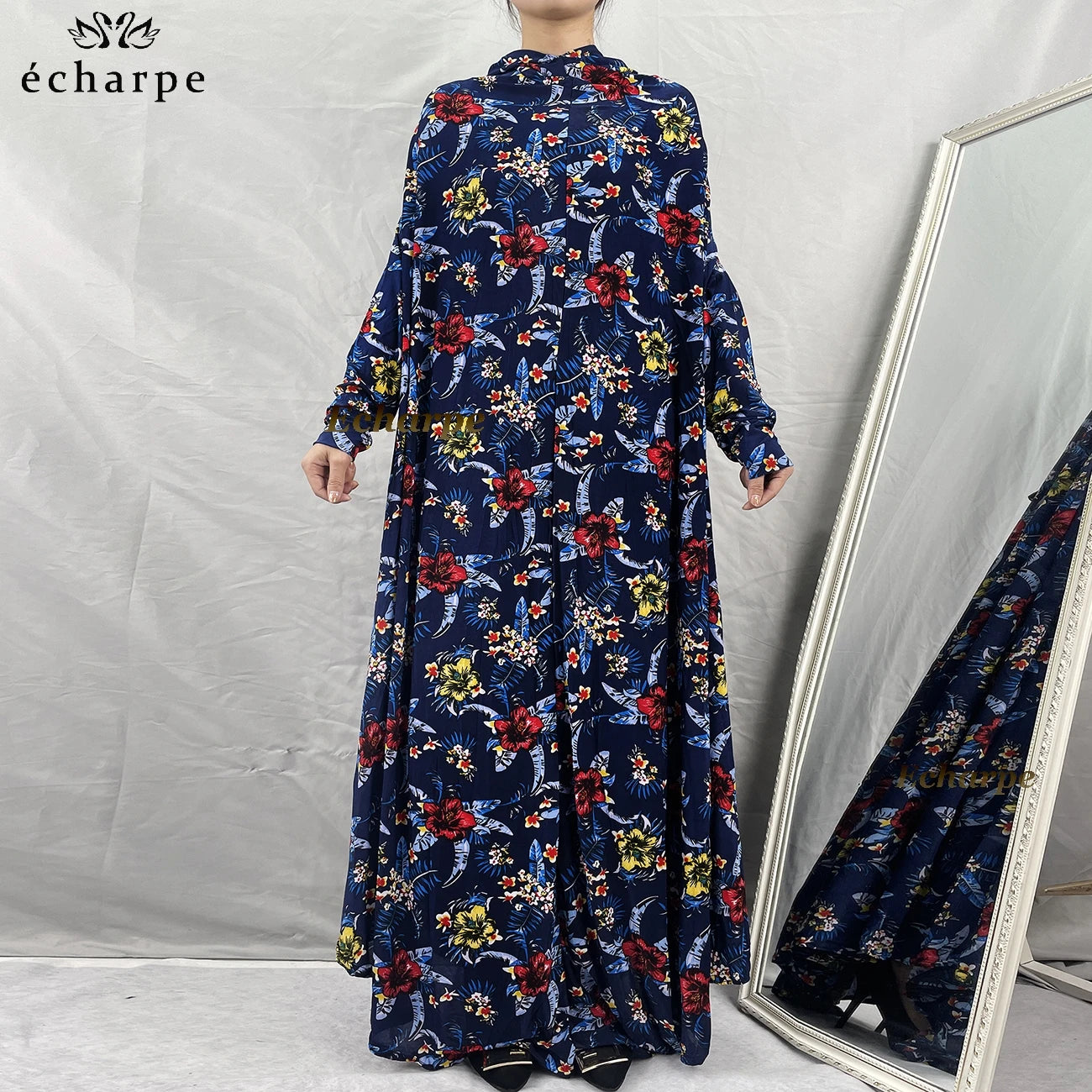 1 Pieces Muslim Hijabs Dress Women's