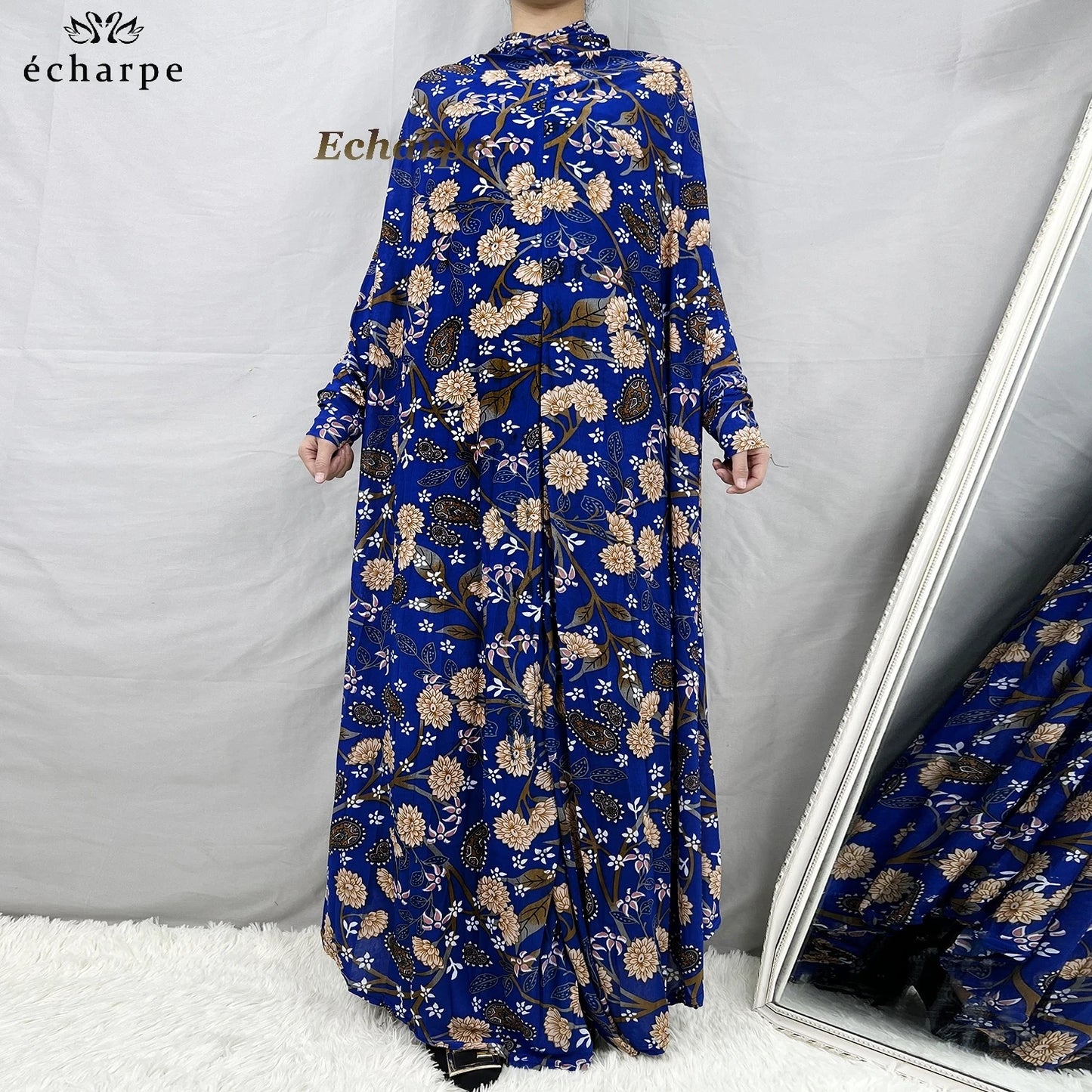 1 Pieces Muslim Hijabs Dress Women's