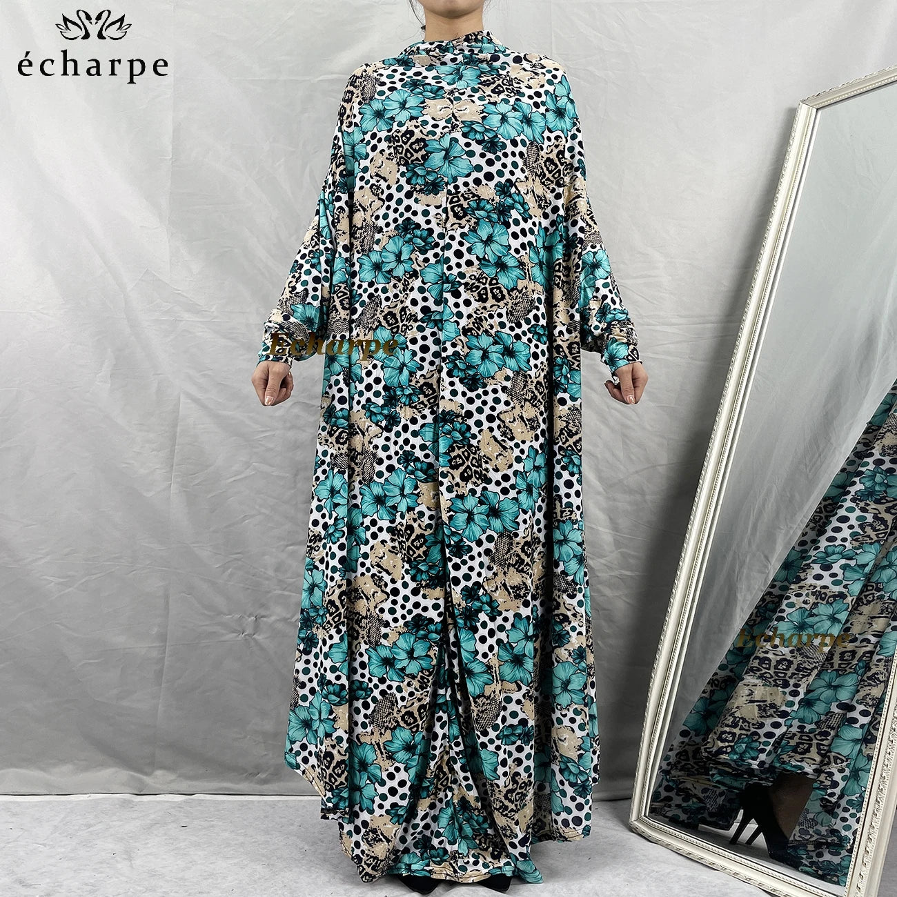 1 Pieces Muslim Hijabs Dress Women's