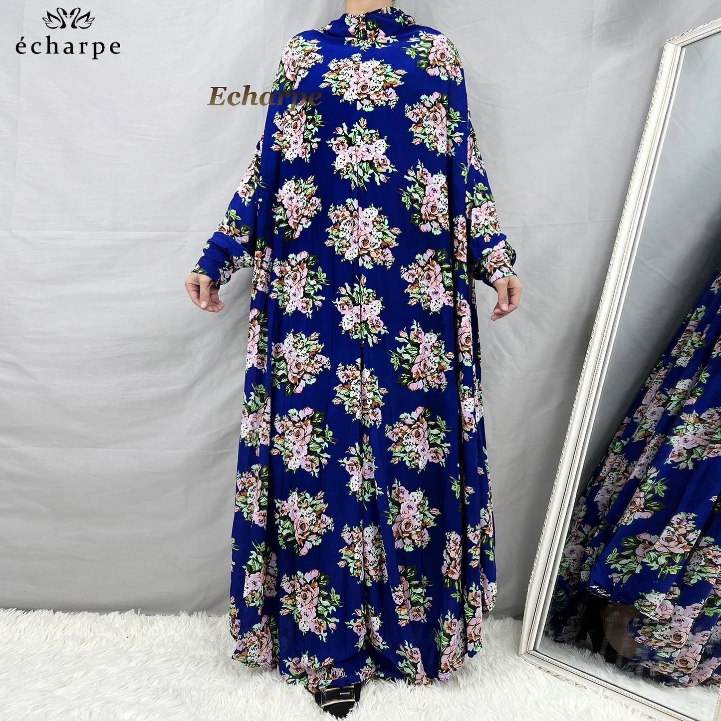 1 Pieces Muslim Hijabs Dress Women's