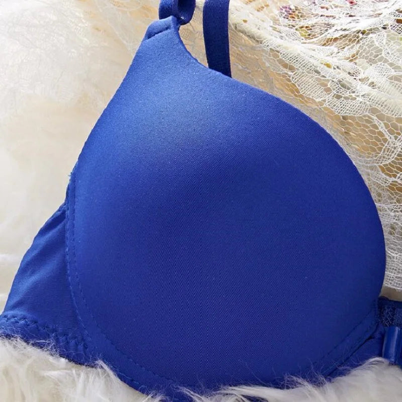 Push Up Bra Front Buckle Brassiere