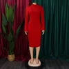 Casual Elegant Hip Warp Bodycon Dress