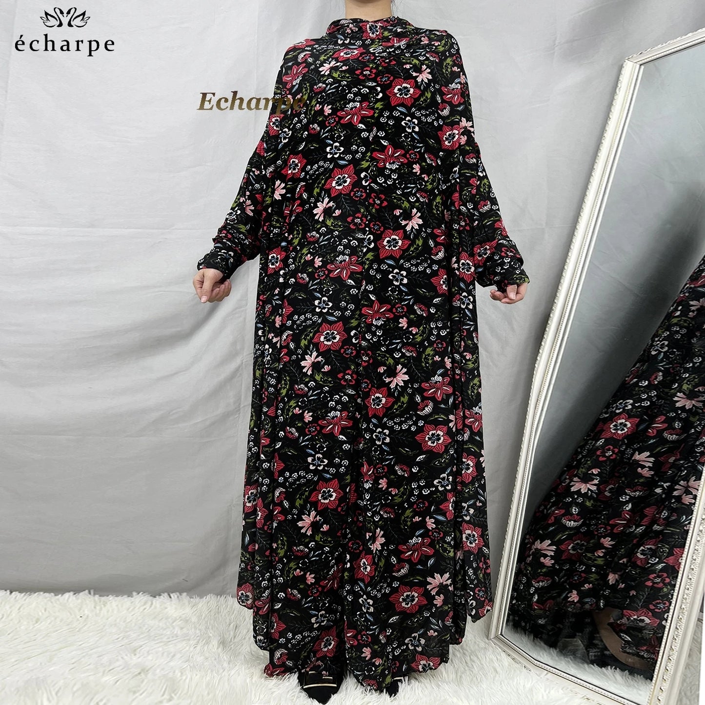 1 Pieces Muslim Hijabs Dress Women's