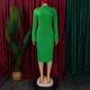 Casual Elegant Hip Warp Bodycon Dress