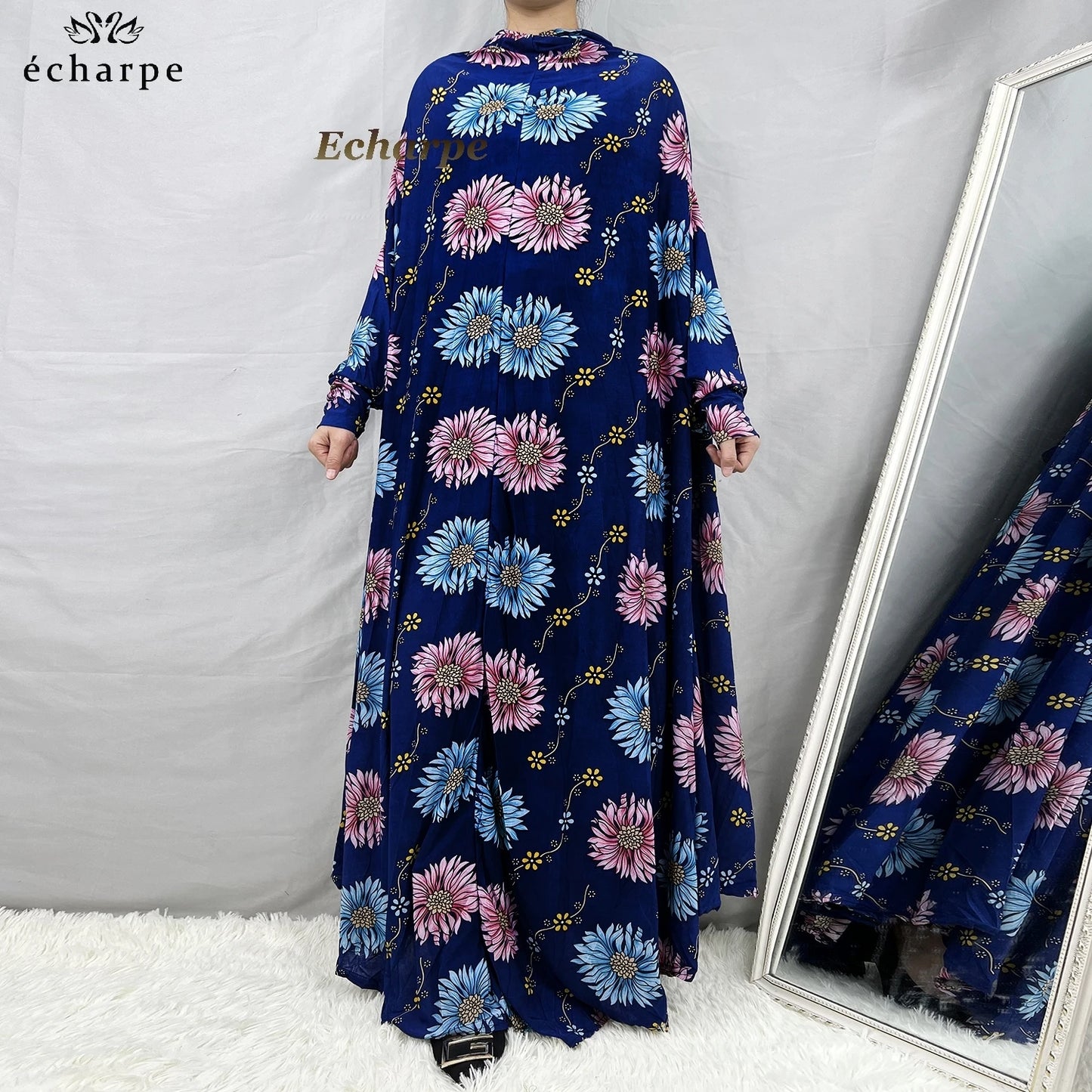 1 Pieces Muslim Hijabs Dress Women's