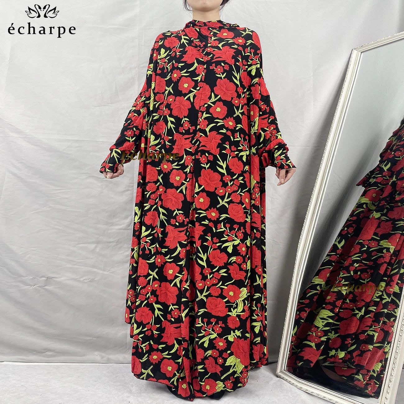 1 Pieces Muslim Hijabs Dress Women's