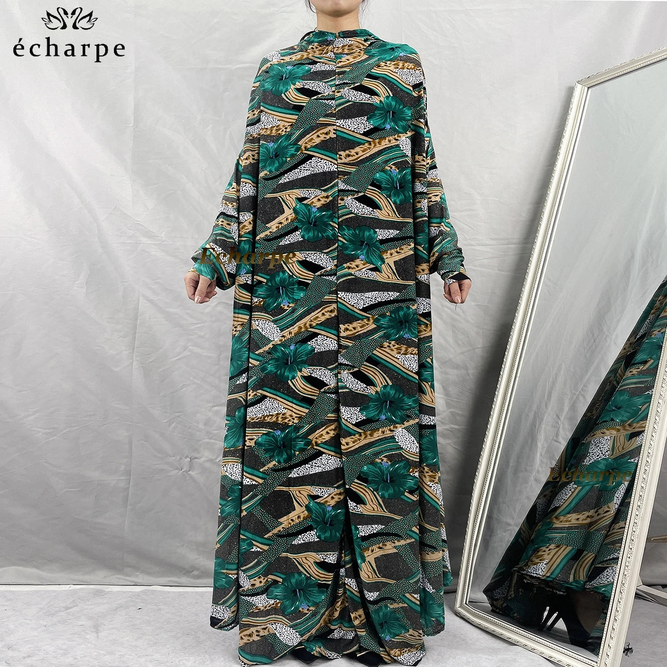 1 Pieces Muslim Hijabs Dress Women's