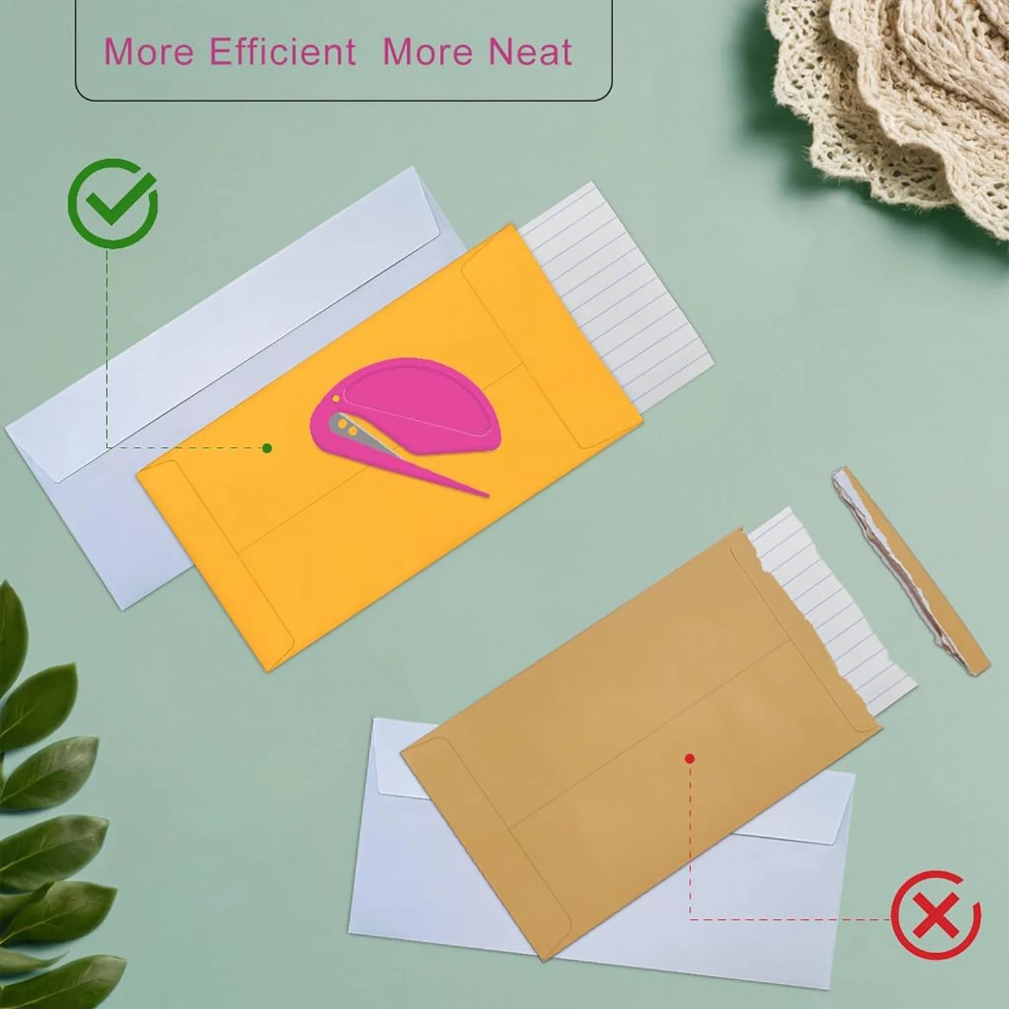 6 Pack Envelope Opener