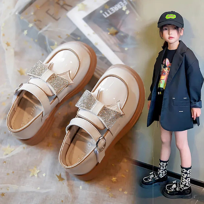 Girls Bowtie Loafers for Girls