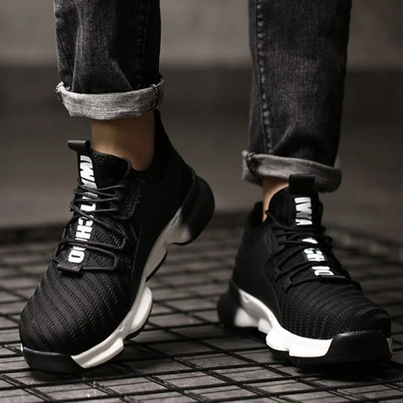Men Safety Shoes Steel Toe Sneakers