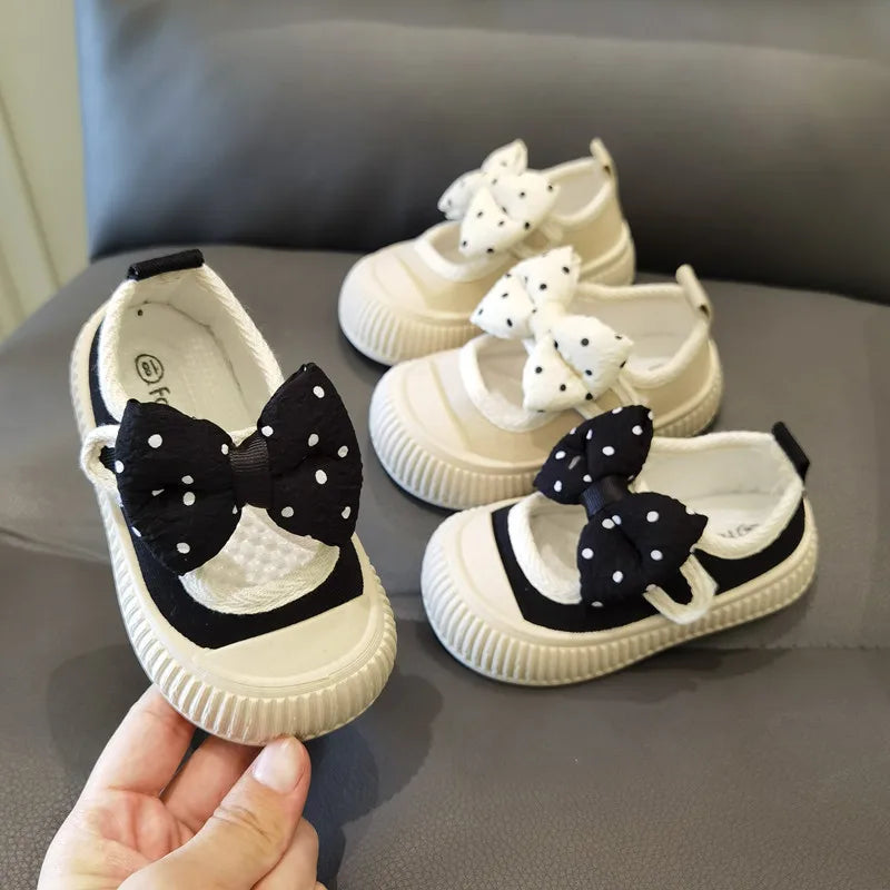 Baby girl Bow tie loafer Sneakers