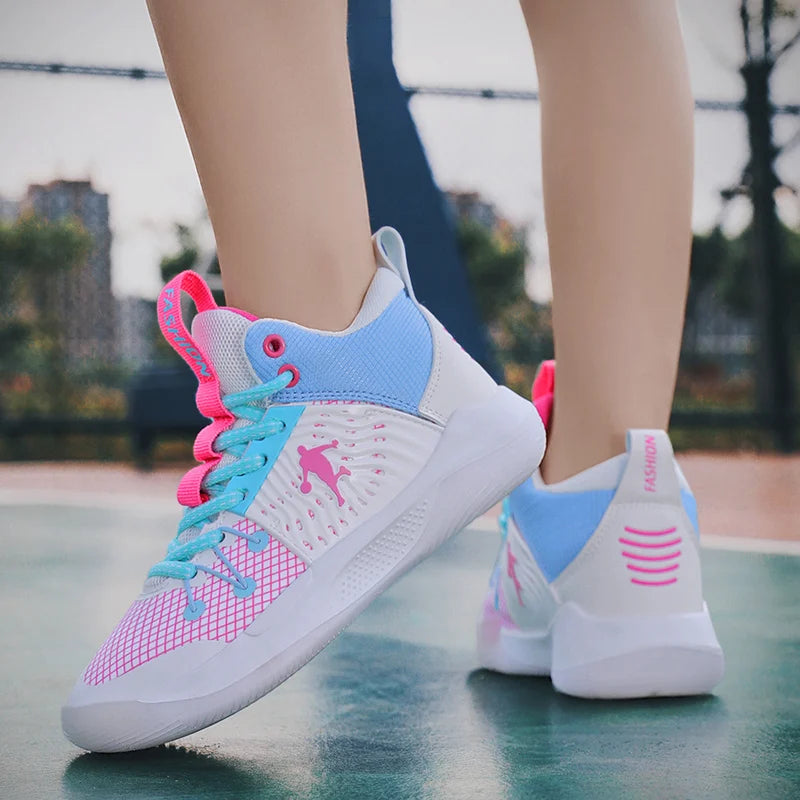 Non-Slip Cushion Boys Basketball Sneakers