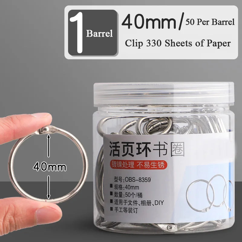 Loose binder Iron Ring Buckle