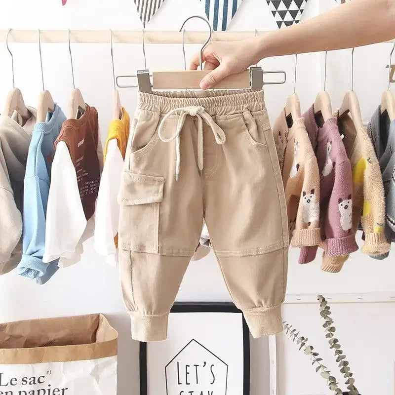 Old Solid Boys Casual Sport Pants Enfant Garcon