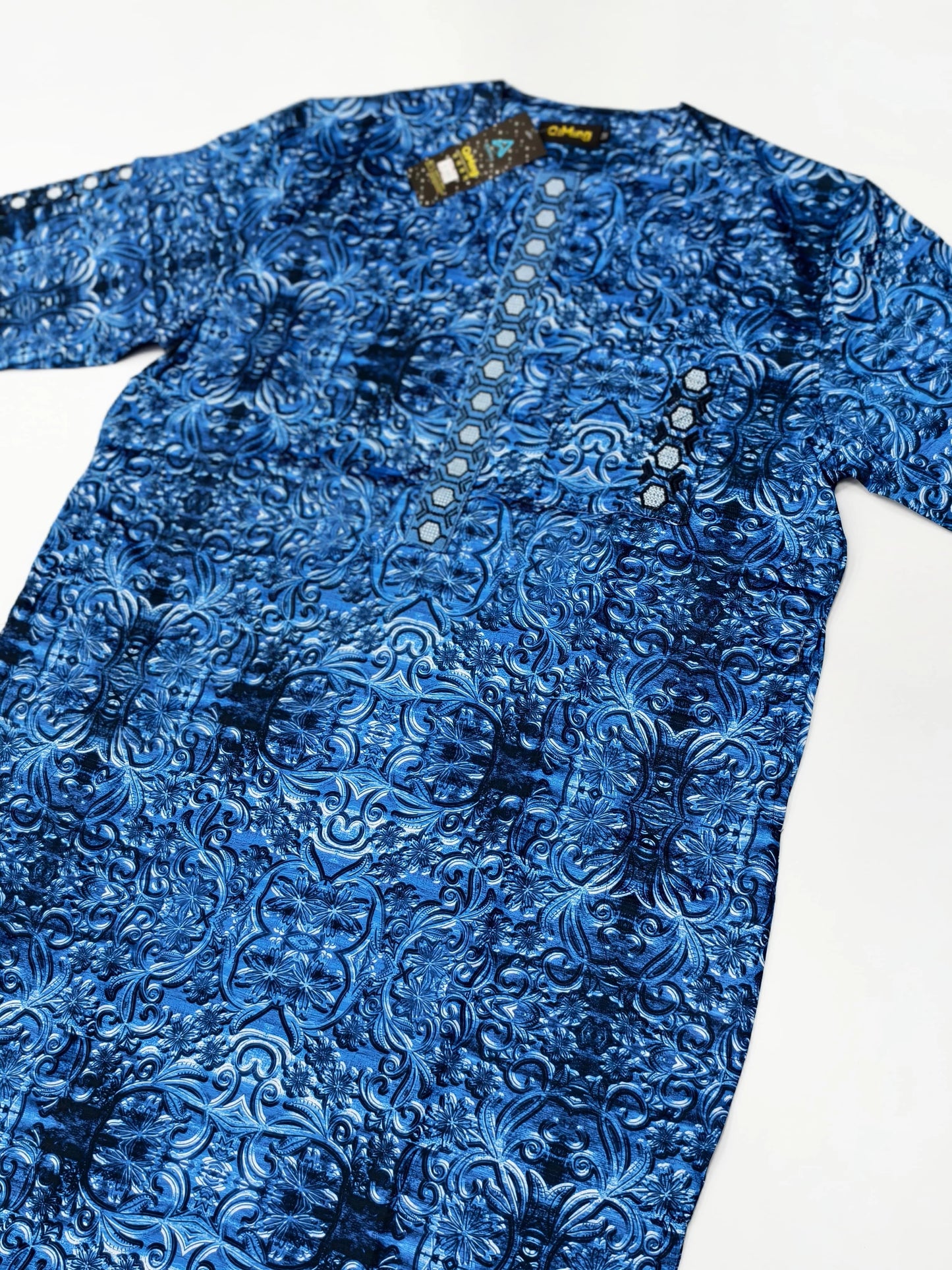 Abaya Muslim Islamic African Men's Prayer Eid Robe