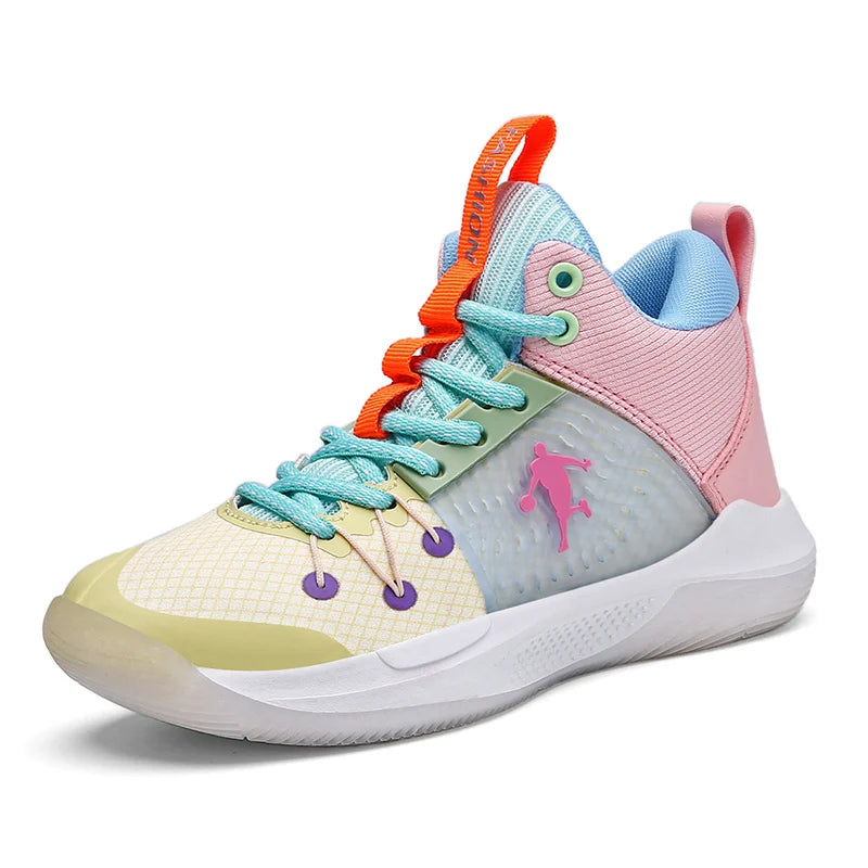 Non-Slip Cushion Boys Basketball Sneakers