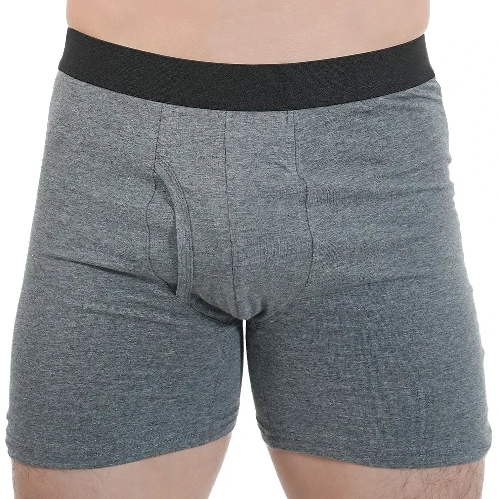 Man Mid-Long Boxer Sport Underwear