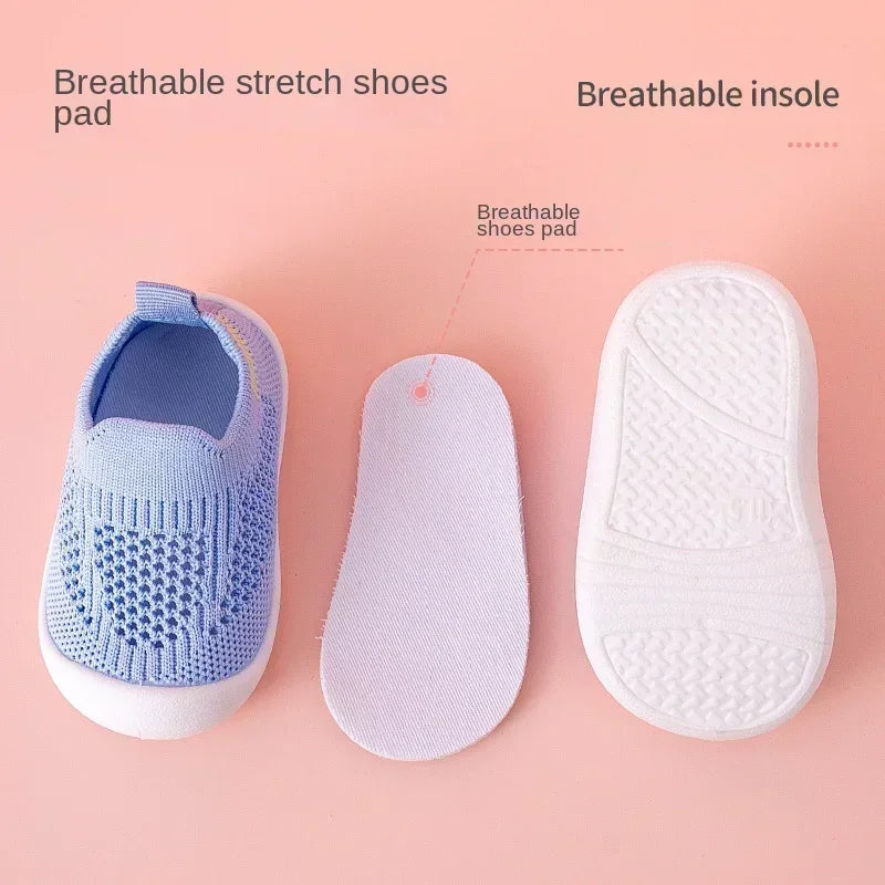 Baby Mesh Sneakers Soft Bottom Comfortable Non-Slip