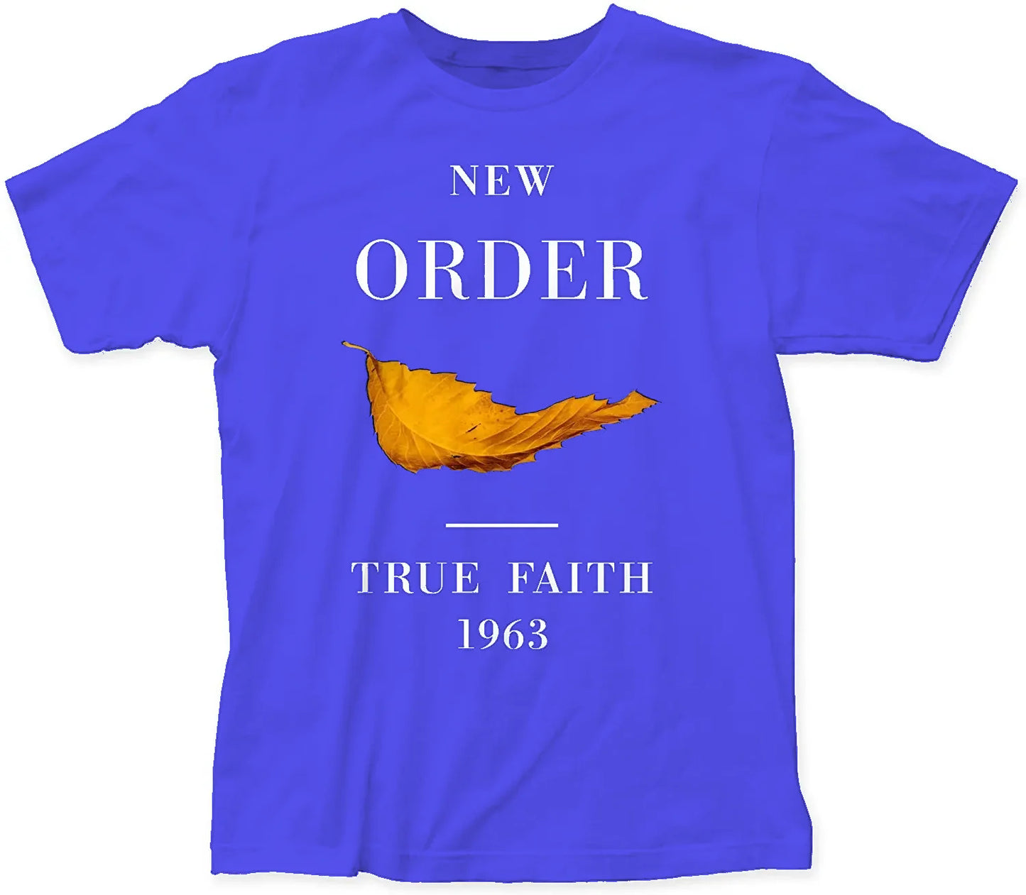 New Order True Faith Fitted Tee Shirt