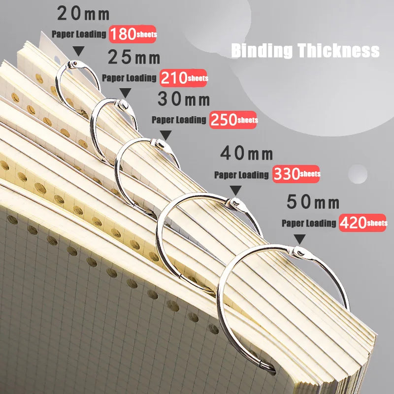 Loose binder Iron Ring Buckle