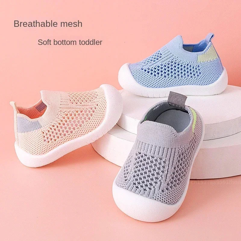 Baby Mesh Sneakers Soft Bottom Comfortable Non-Slip
