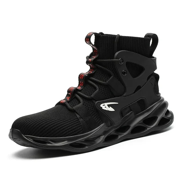 New Men Safety Shoes Work Sneakers