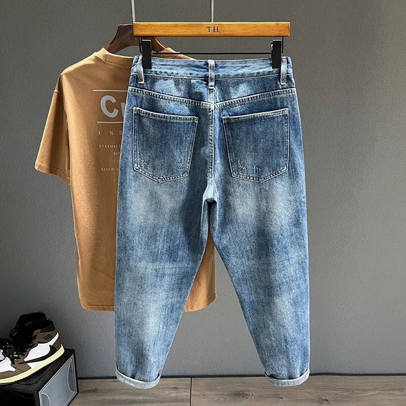 Ripped Jeans Baggy Denim Pants