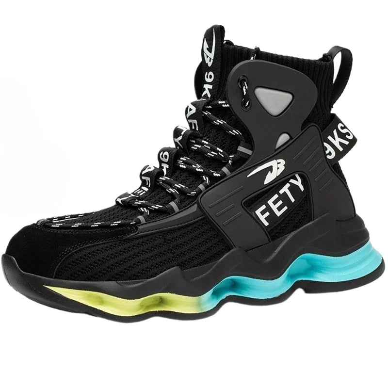 New Safety Shoes Puncture-Proof Work Sneakers