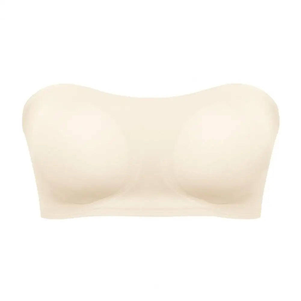Strapless Bra with Side Breast Buttons