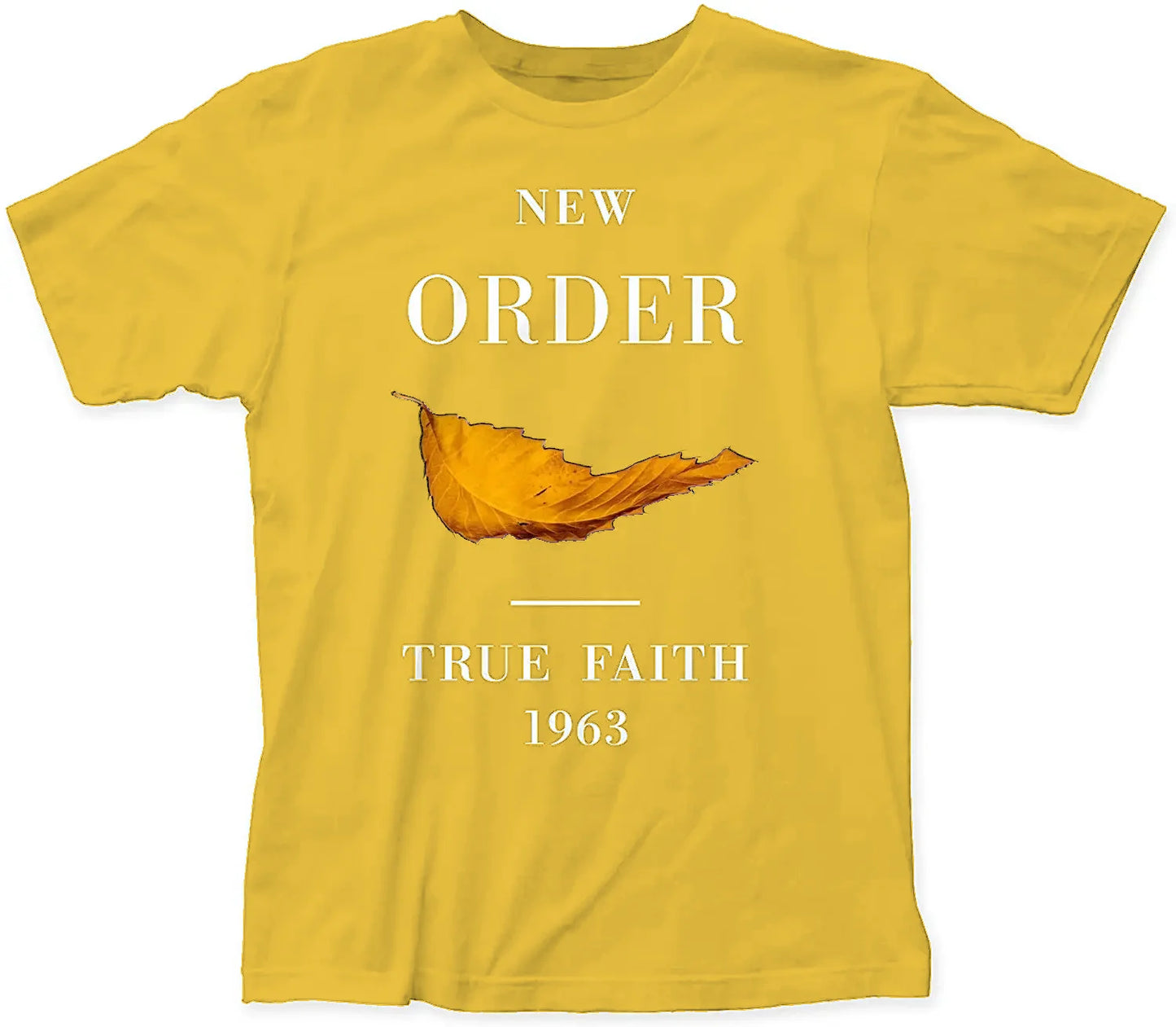 New Order True Faith Fitted Tee Shirt