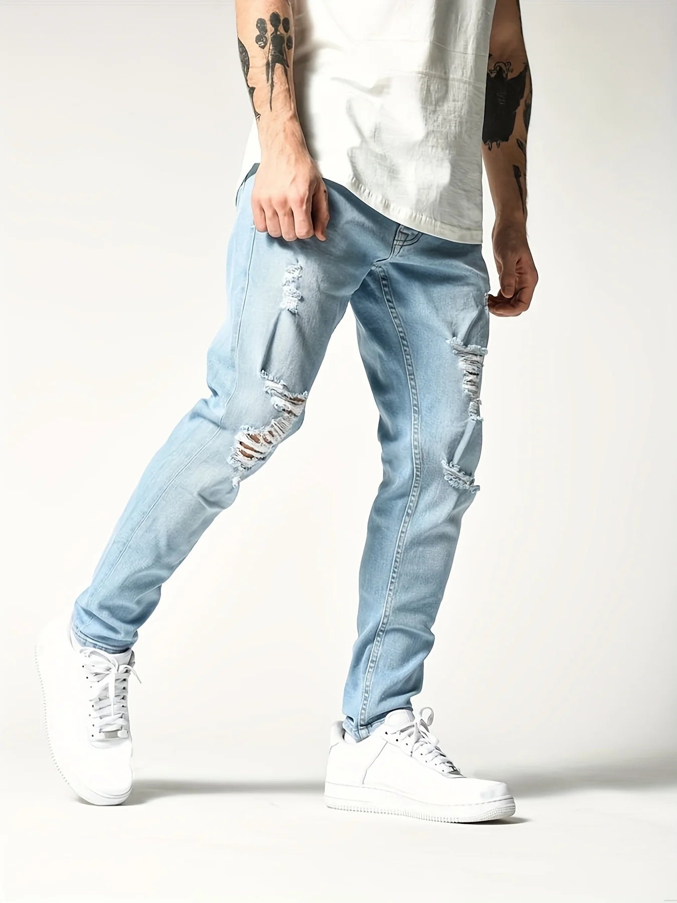 Boot cut Jeans Straight Slim Fit