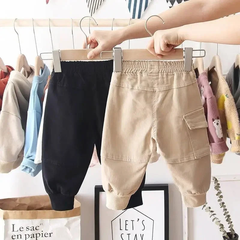 Old Solid Boys Casual Sport Pants Enfant Garcon