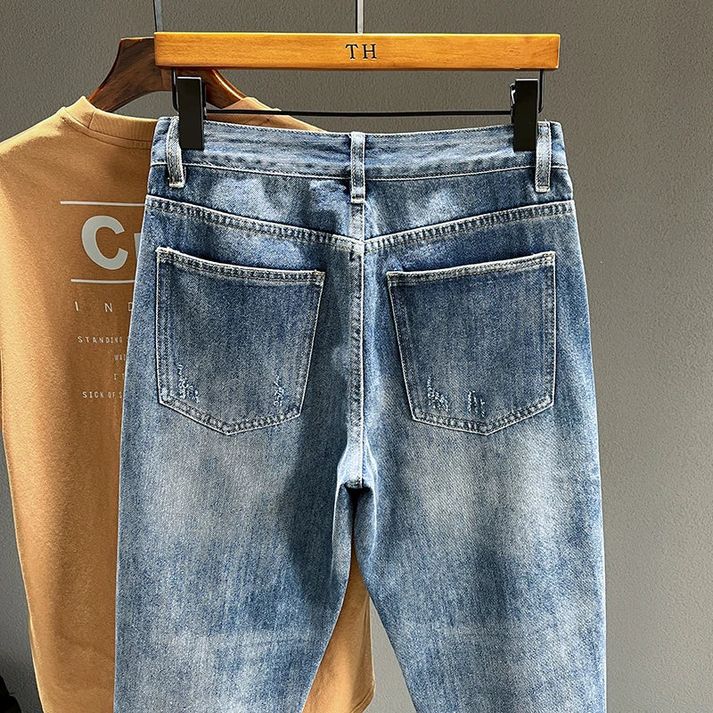 Ripped Jeans Baggy Denim Pants