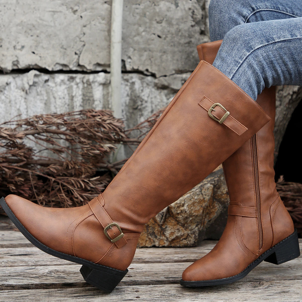 Winter Fashion Knee High Boots
