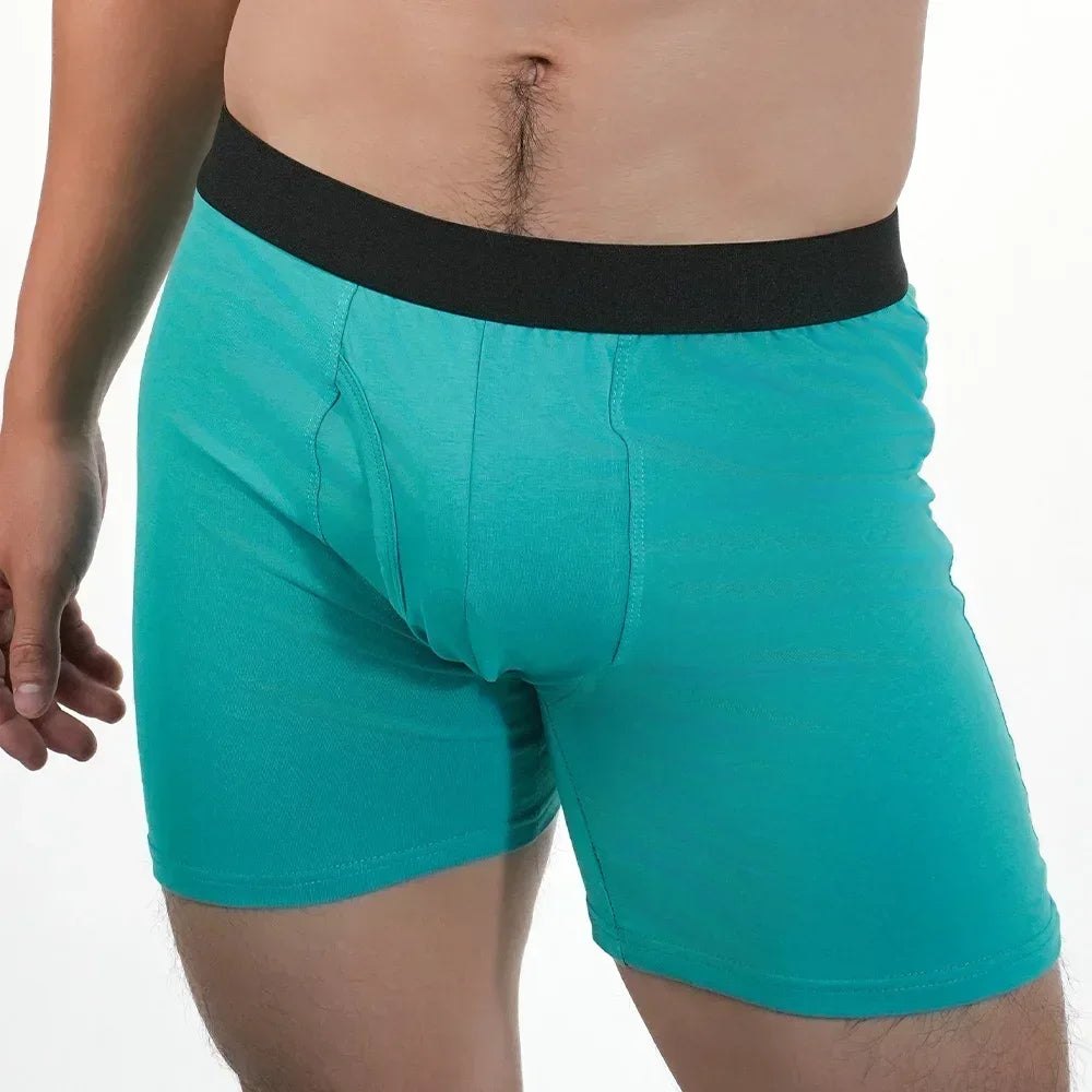 Man Mid-Long Boxer Sport Underwear