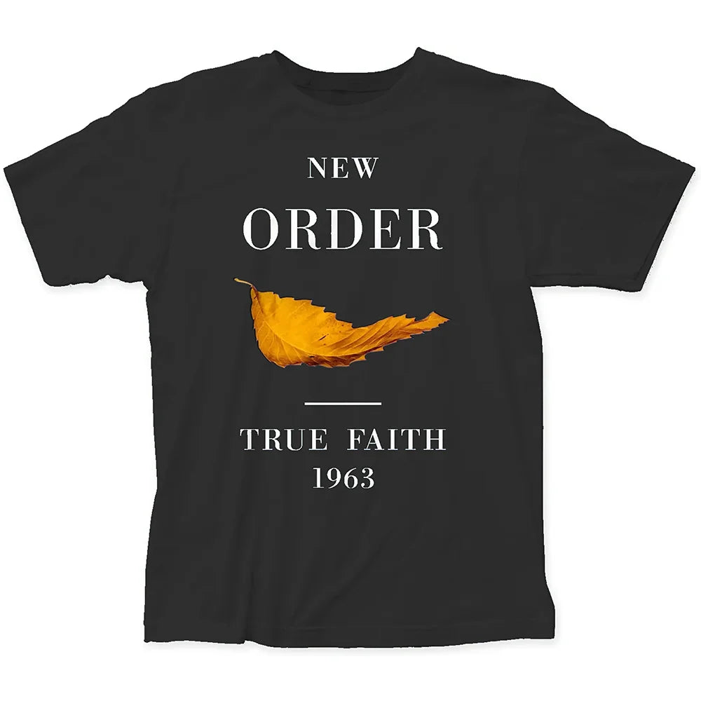 New Order True Faith Fitted Tee Shirt