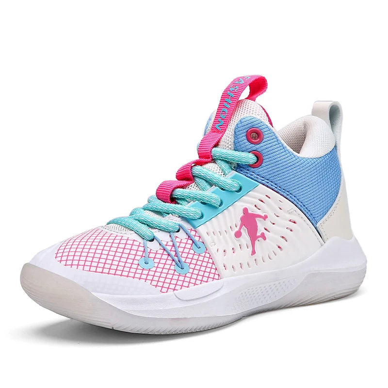 Non-Slip Cushion Boys Basketball Sneakers