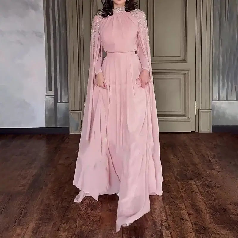 Abaya Drilling Robe Evening Gown,