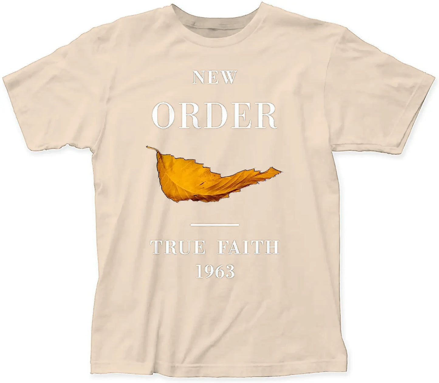 New Order True Faith Fitted Tee Shirt