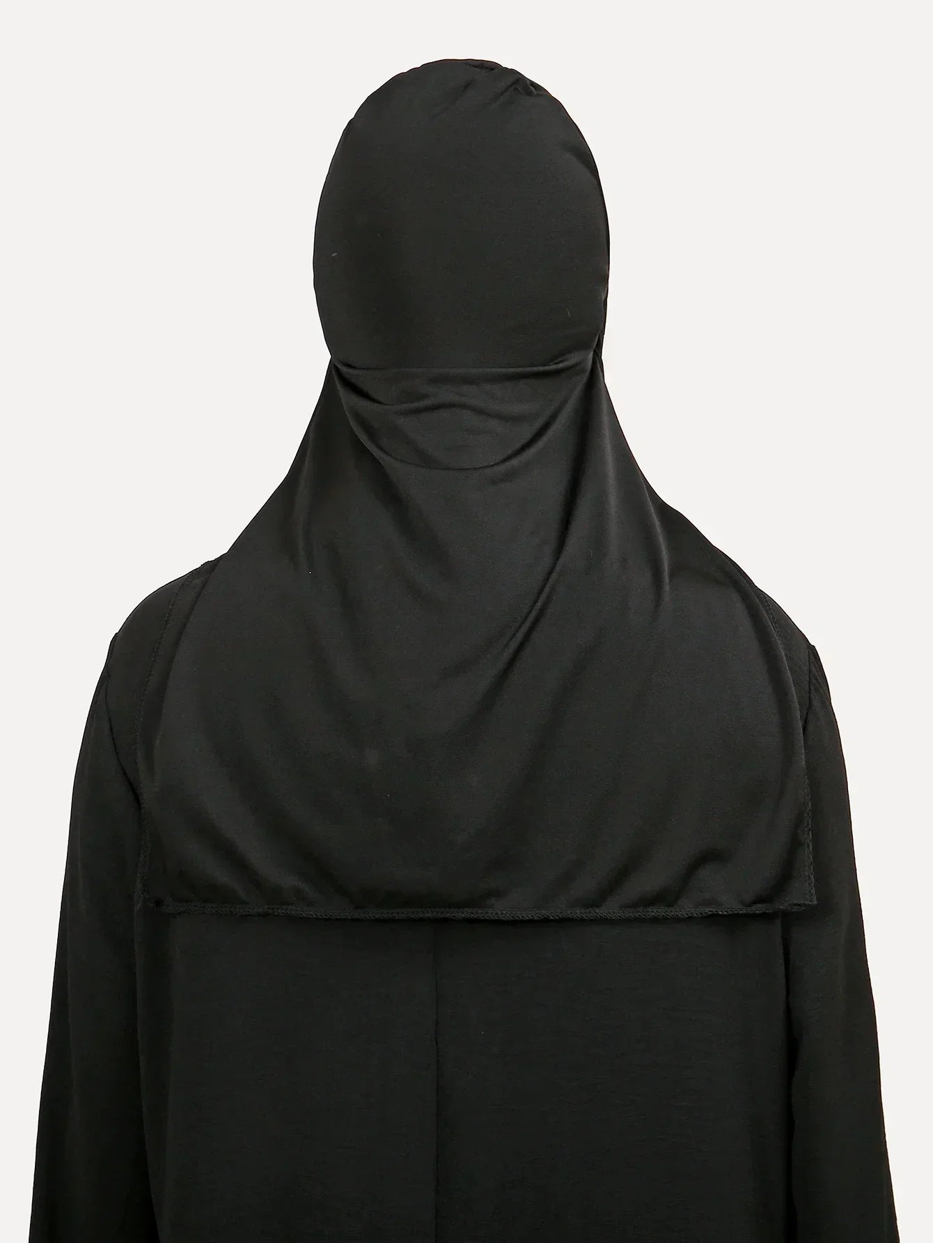 Plain Nida Niqab Tie back Face Cover