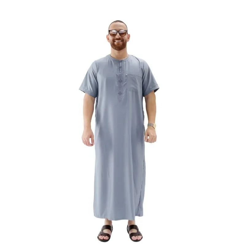 Muslim Abaya Islamic Clothing Men Kaftan