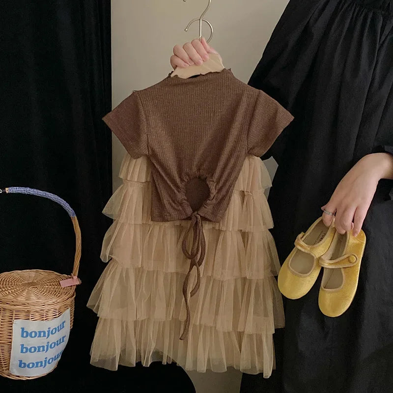 Top Sweet Cake Half Skirt Set