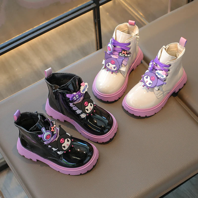 Cute Princess Soft Sole Leather Boots