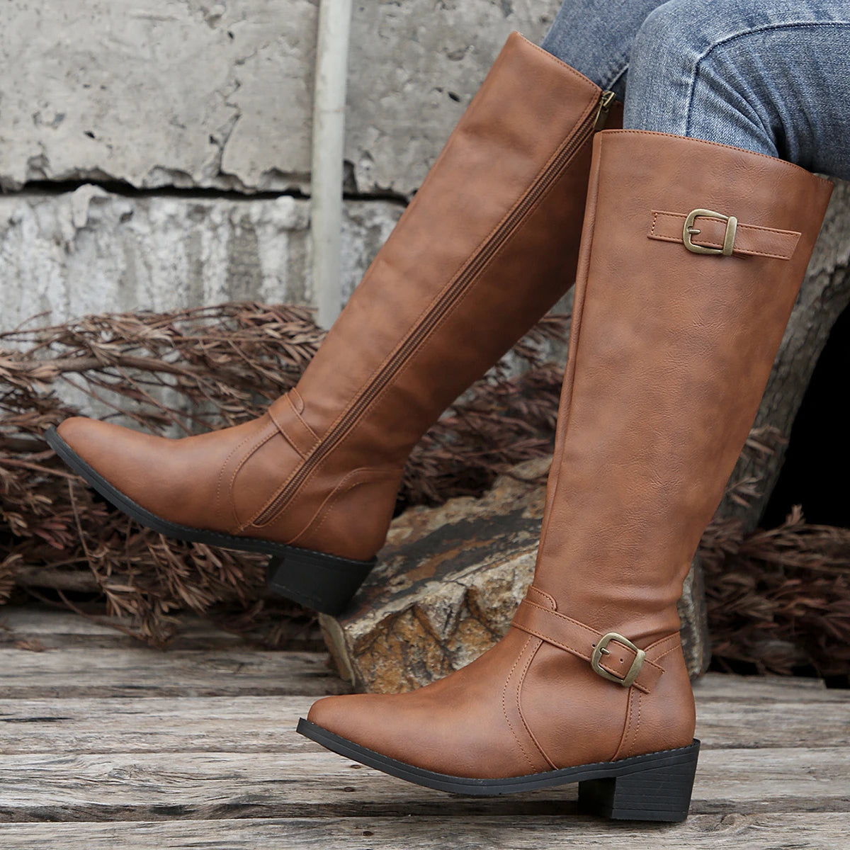 Winter Fashion Knee High Boots