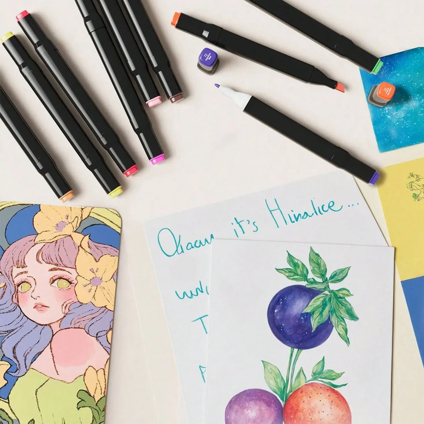 Alcohol Drawing Markers