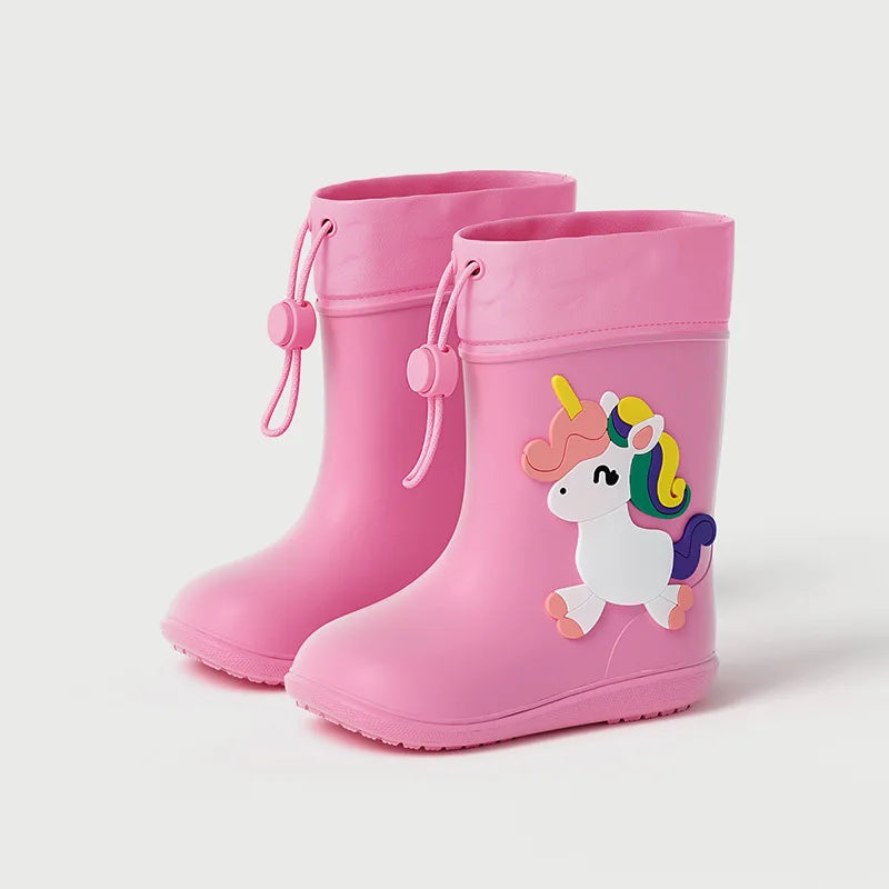 Kids Waterproof Rain Boots
