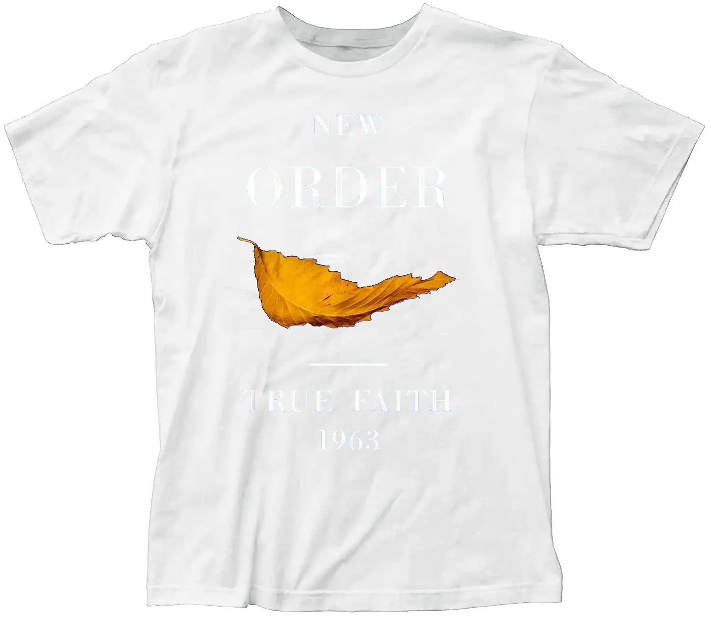 New Order True Faith Fitted Tee Shirt