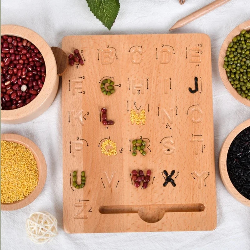 Wooden Letters Practicing Board