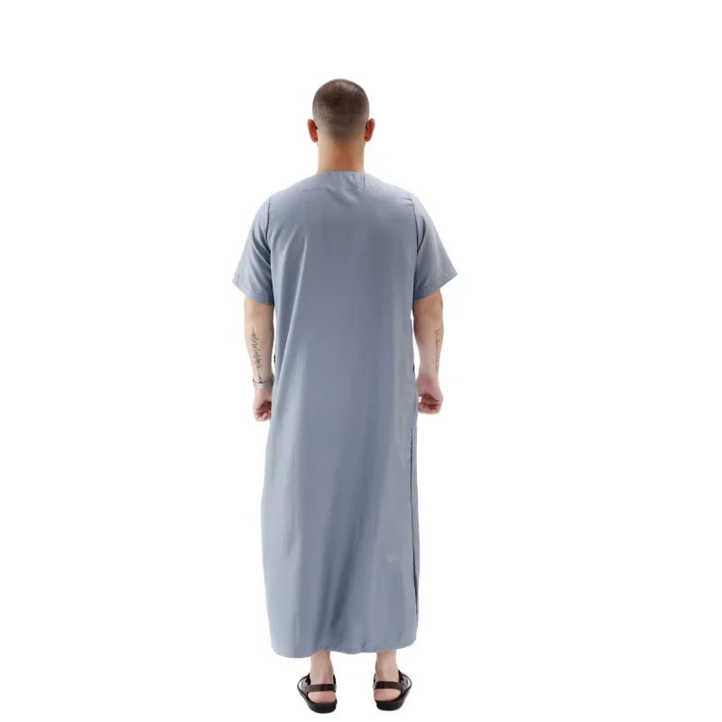 Muslim Abaya Islamic Clothing Men Kaftan